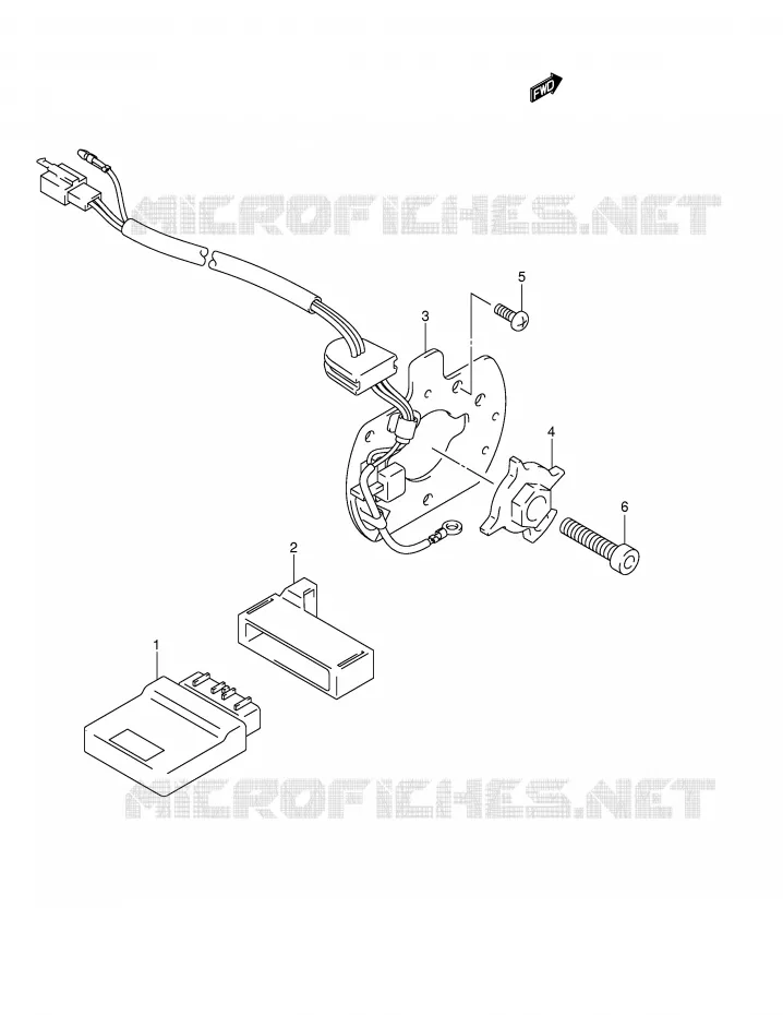ALTERNATOR (MODELE K4) Suzuki MOTO 600 BANDIT 2000  GSF600SY(E2)