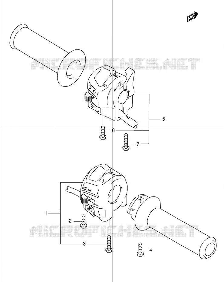 SCHAKELAARS (GSF1200SK1/SK2) Suzuki MOTO 1200 BANDIT 2003  GSF1200K3(E2)