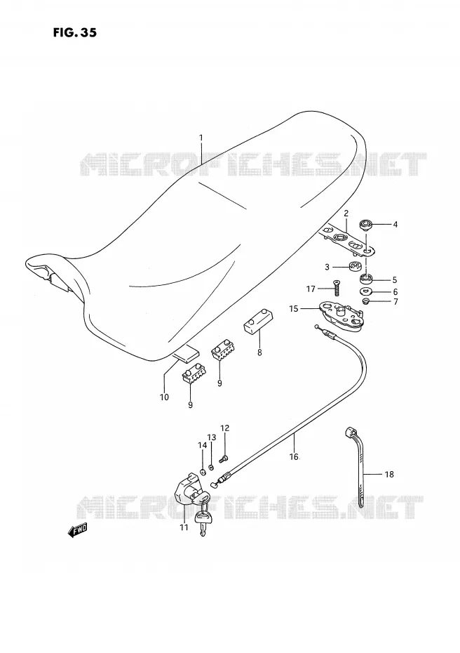 SEAT Suzuki MOTO 1100 GSX-F 1989  GSX1100FK(E2)