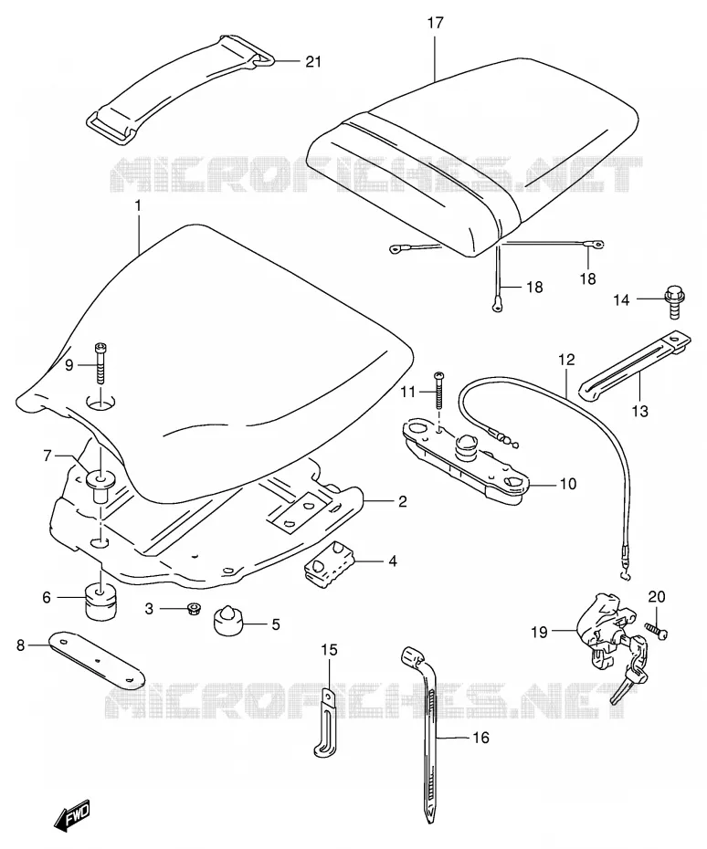 SEAT Suzuki MOTO 400 GSX-R 1994  GSX-R400RR(E30)
