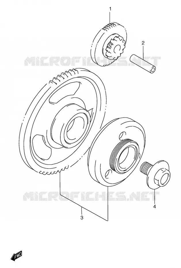 STARTMOTOR CLUTCH Suzuki MOTO 1200 BANDIT 1999  GSF1200SAX(E2)