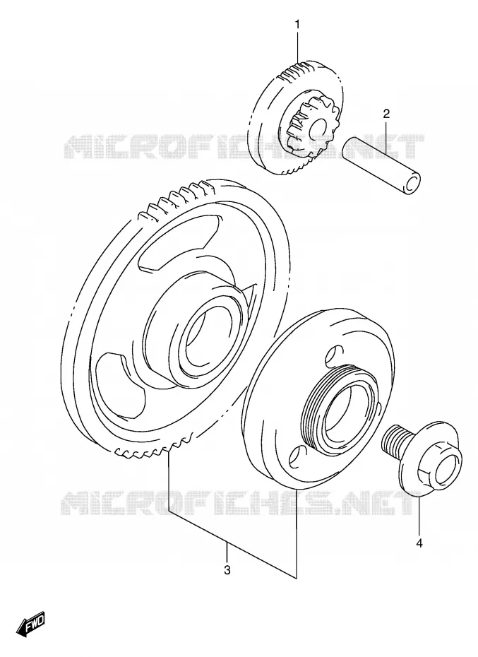 STARTMOTOR CLUTCH Suzuki MOTO 600 BANDIT 1996  GSF600UT(E2)