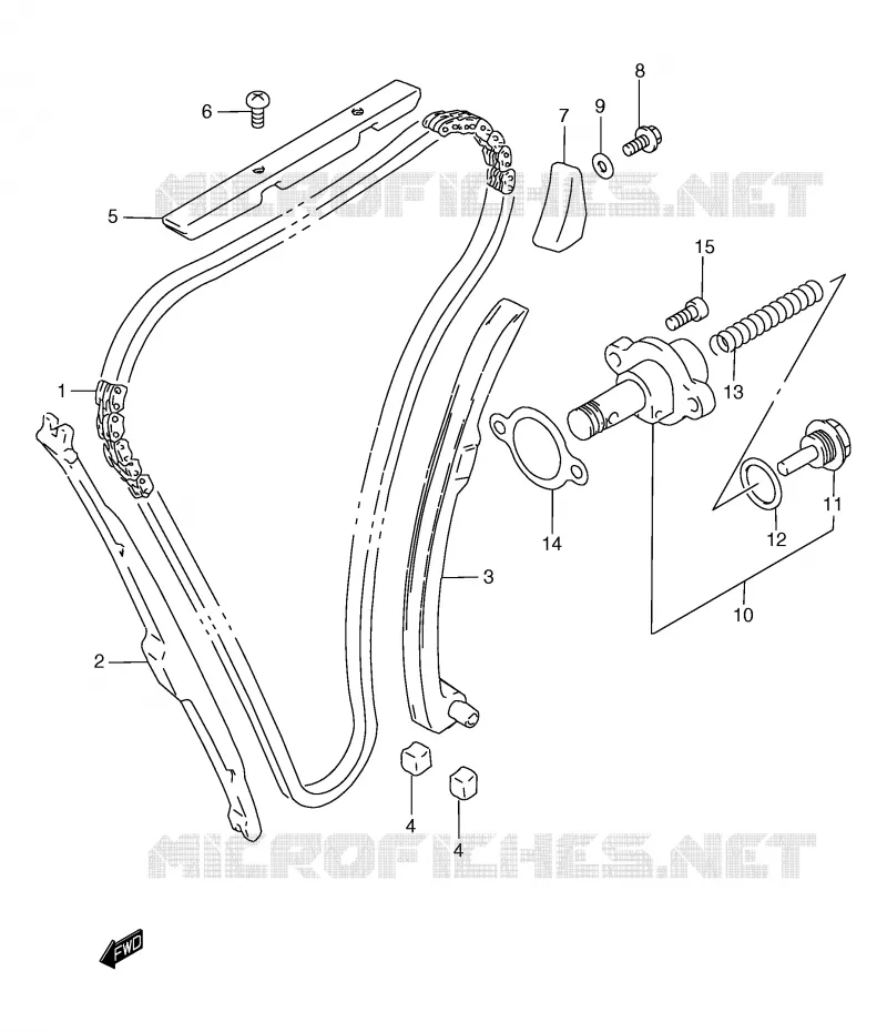 TIMING Suzuki MOTO 1200 BANDIT 2000  GSF1200Y/GSF1200SY/GSF1200SAY