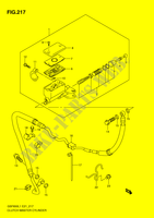 CLUTCH HOOFDREMCILINDER (GSF650SL1 E21) voor Suzuki BANDIT 650 2011