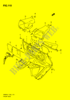 HANDSCHOENENKASTJE (AN650AL1 E24) voor Suzuki BURGMAN 650 2011