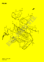 HANDSCHOENENKASTJE (AN650AL1 E33) voor Suzuki BURGMAN 650 2011