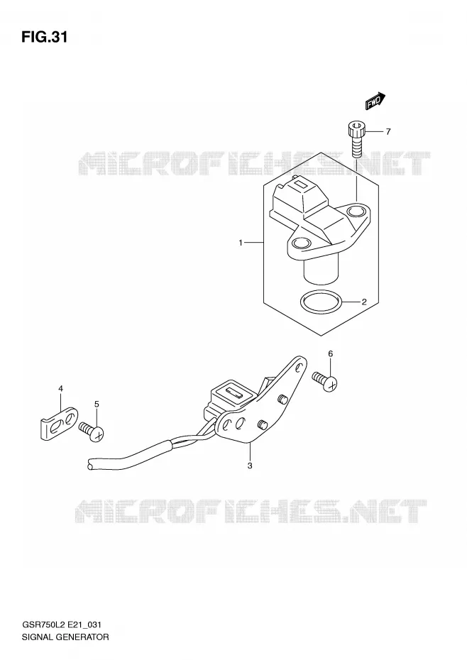 ALTERNATOR Suzuki MOTO 750 GSR 2012  GSR750L2(E21)