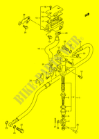 ACHTER HOOFDREMCILINDER (MODELE P) voor Suzuki BANDIT-N 400 1991
