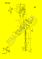 ACHTER HOOFDREMCILINDER (MODELE P) voor Suzuki BANDIT 400 1992