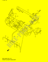 GASKLEPHUIS SLANG / JOINT (MODELE K2) voor Suzuki GSX 1400 2003