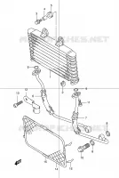 OLIE KOELER MOTOR/TRANSMISSIE 600 suzuki-motorfietsen BANDIT 2002 DP014369