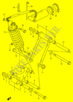 SCHOKBREKER AANEENSCHAKELING (MODELE P/R) voor Suzuki GSX-R 1100 1994