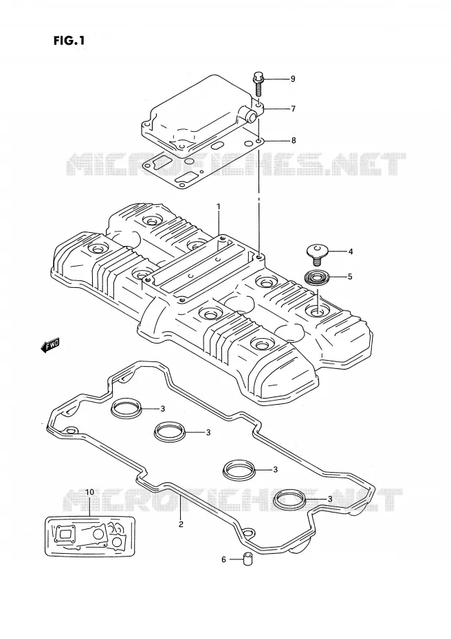 KLEPPENDEKSEL Suzuki MOTO 750 GSX-R 1995  GSX-R750WS(E2)