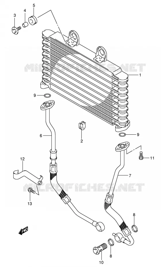 OLIE KOELER Suzuki MOTO 650 BANDIT 2006  GSF650SK6(E2)
