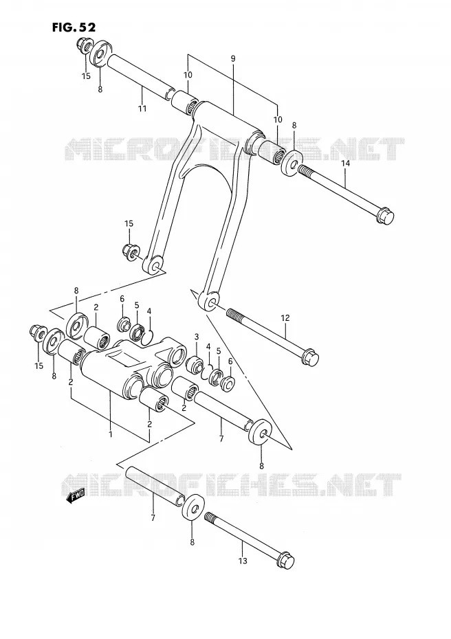 SCHOKBREKER AANEENSCHAKELING Suzuki MOTO 1100 GSX-F 1988  GSX1100FJ(E2)