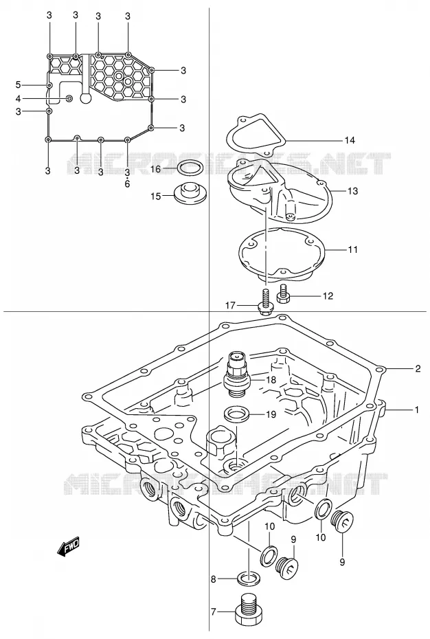 SUMP Suzuki MOTO 600 BANDIT 2002  GSF600SUK2(E2)
