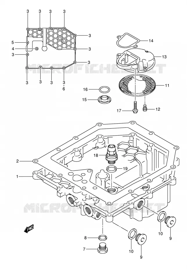 SUMP Suzuki MOTO 650 BANDIT 2005  GSF650SUK5(E2)