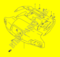 FRONT KUIP (E02,E04,E21,E24) voor Suzuki AE 50 1990