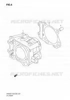 CILINDER voor Suzuki BURGMAN 400 2010
