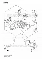 GASKLEPHUIS voor Suzuki BURGMAN 400 2010