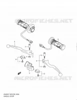 HANDGRIPS   LEVERS (AN400ZA) voor Suzuki BURGMAN 400 2010