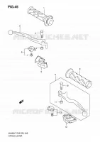 HANDGRIPS   LEVERS voor Suzuki BURGMAN 400 2010