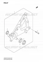 SWINGARM voor Suzuki BURGMAN 400 2010