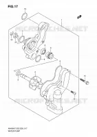 WATERPOMP voor Suzuki BURGMAN 400 2010