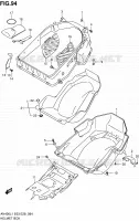 KOFFER voor Suzuki BURGMAN 400 2011