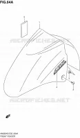 FRONT FENDER (MODEL K7) voor Suzuki BURGMAN 650 2007