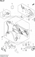 TAIL LIGHT ASSY   INDICATOREN voor Suzuki BURGMAN 650 2007