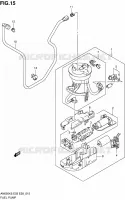 BENZINE POMP voor Suzuki BURGMAN 650 2008
