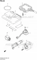 ELEKTRISCH (MODEL K6/K7/K8/K9) voor Suzuki BURGMAN 650 2008