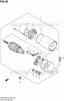STARTMOTOR voor Suzuki BURGMAN 650 2008