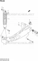 SWINGARM voor Suzuki BURGMAN 650 2008