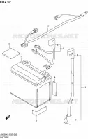 ACCU voor Suzuki BURGMAN 650 2009