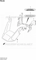 FRONT KUIP voor Suzuki BURGMAN 650 2008