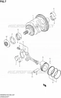 KRUKAS voor Suzuki BURGMAN 650 2010