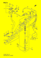 ACHTER HOOFDREMCILINDER (DL650AK7/AK8/AK9/AL0/AUEL0) voor Suzuki V-STROM 650 2008