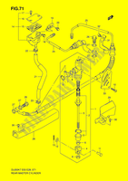 ACHTER HOOFDREMCILINDER (DL650AK7/AK8/AK9/AL0) voor Suzuki V-STROM 650 2008
