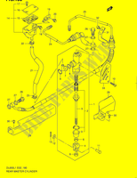 ACHTER HOOFDREMCILINDER (DL650AL1 E02) voor Suzuki V-STROM 650 2012