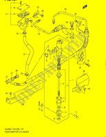 ACHTER HOOFDREMCILINDER (DL650AL1 E03) voor Suzuki V-STROM 650 2011