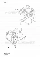 CILINDER voor Suzuki V-STROM 650 2008