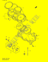 SNELHEIDSMETER (DL650AL1 E02) voor Suzuki V-STROM 650 2012