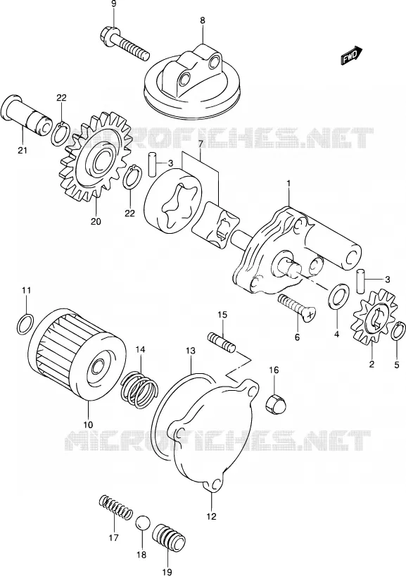 OLIE SLANG Suzuki MOTO 400 DR-Z 2003  DR-Z400S K3 (E03,E28,E33)