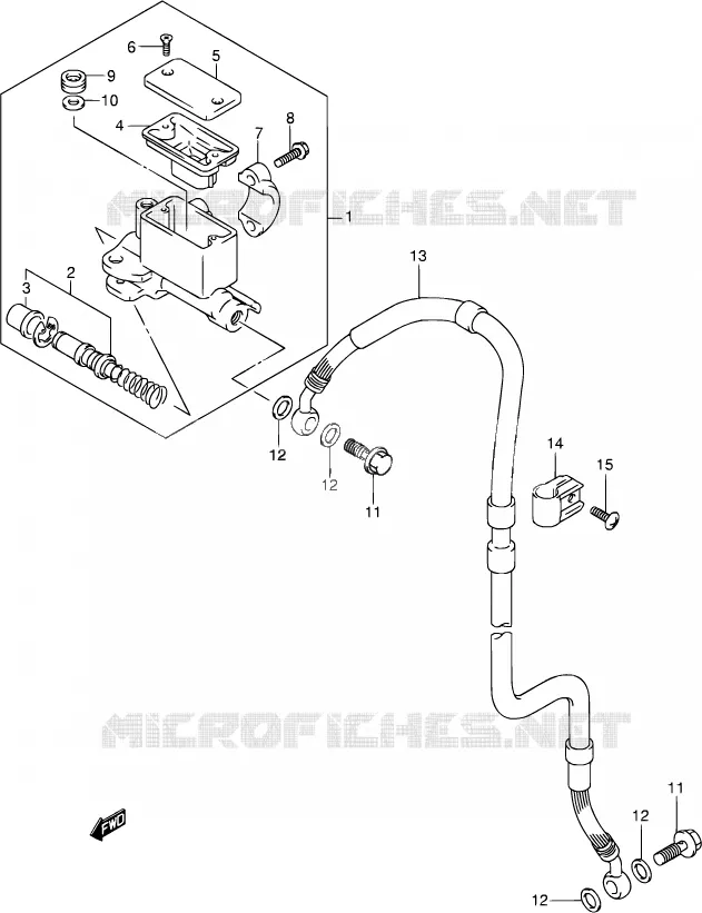 SCHOKBREKER AANEENSCHAKELING Suzuki MOTO 400 DR-Z 2003  DR-Z400S K3 (E03,E28,E33)