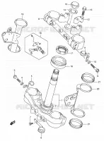 STUURPEN voor Suzuki DR-Z 400 2006
