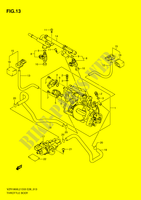 GASKLEPHUIS (VZR1800L2 E03) voor Suzuki INTRUDER 1800 2012