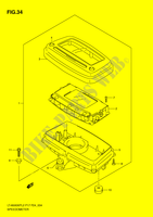 SNELHEIDSMETER (LT A500XPL2 P24) voor Suzuki KINGQUAD 500 2012