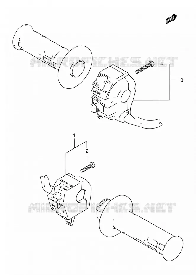 SCHAKELAARS Suzuki MOTO 125 DR 2000  DR125SEY/DR125SEUY
